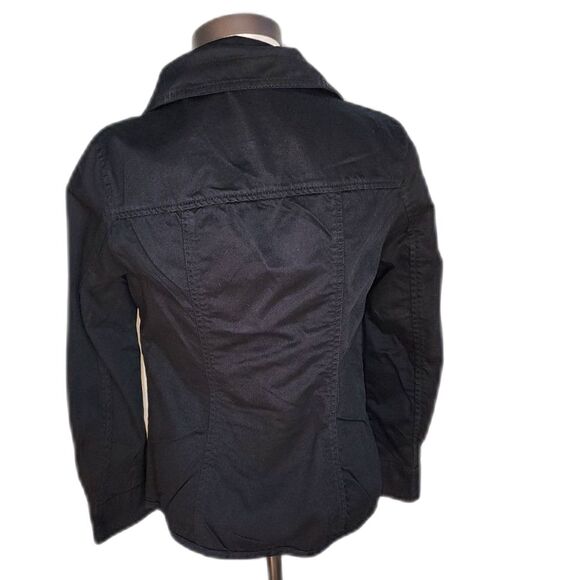 Style & Co. Women's Black Zipper Jacket Size PS - Picture 2 of 9